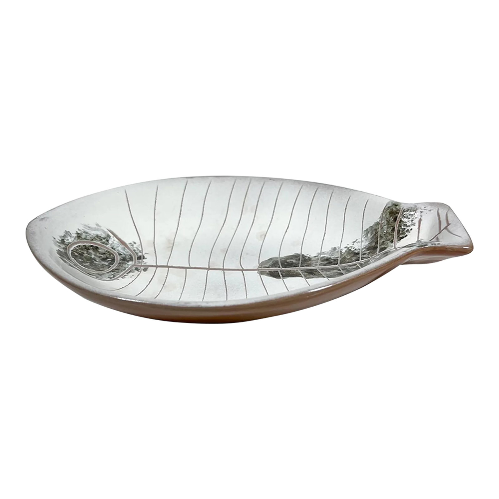 1960s Lagardo Tackett Fish Plate Glazed Art Pottery Kenji Fujita Calif (1 of 12)