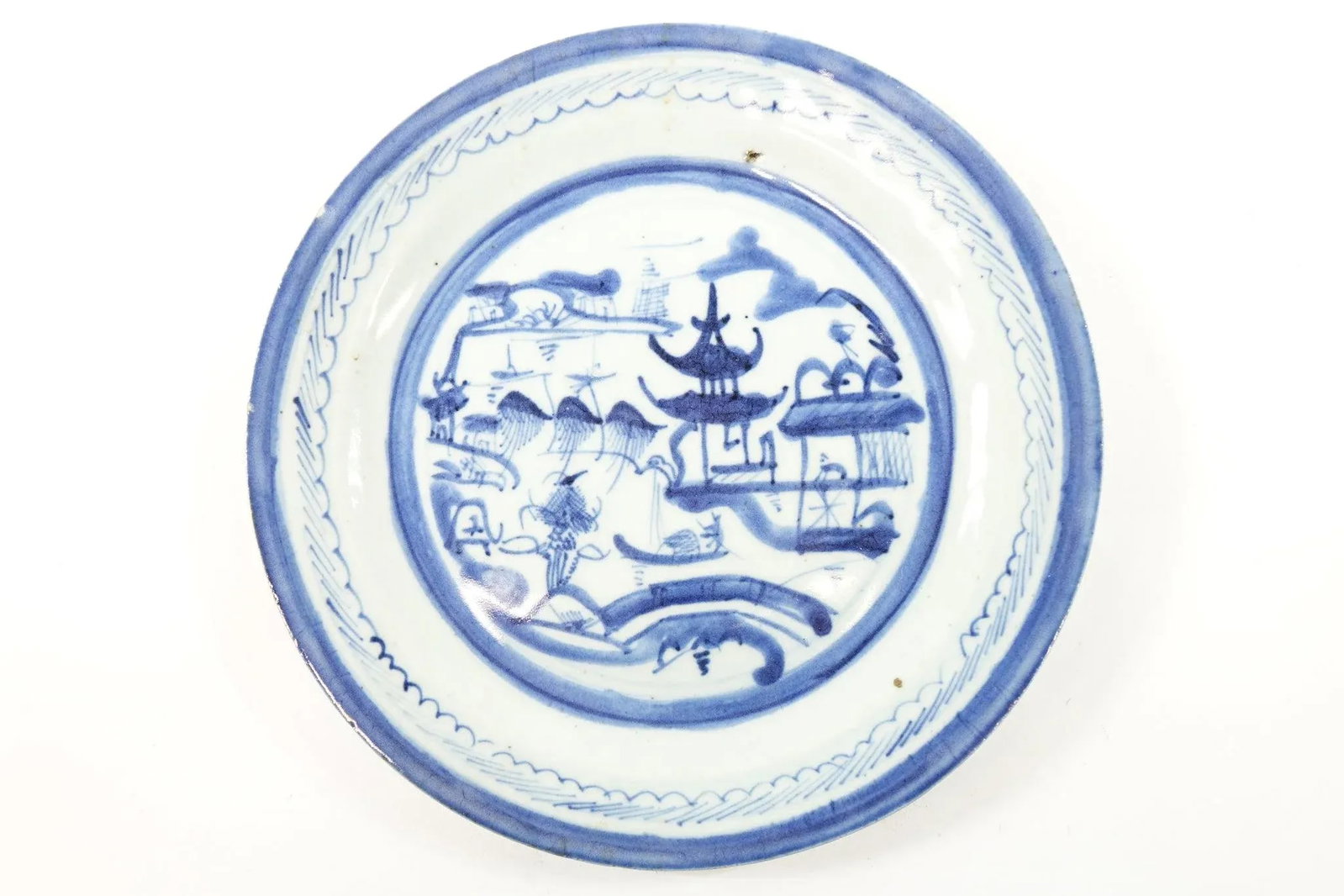 Antique Chinese Blue and White Porcelain Cantons - Set of 4 - 2