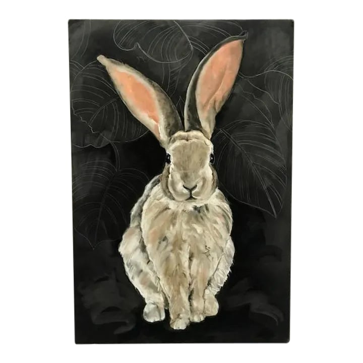 "Jack Rabbit 2" Original Expressionist Pastel Drawing: this is Jack rabbit 2...Will there be a 3 ? Probably. Stay tuned.... Condition: Imperfections: No Imperfections Condition Notes: excellent Origin: United States Creator: Artist: Marianne Stikas