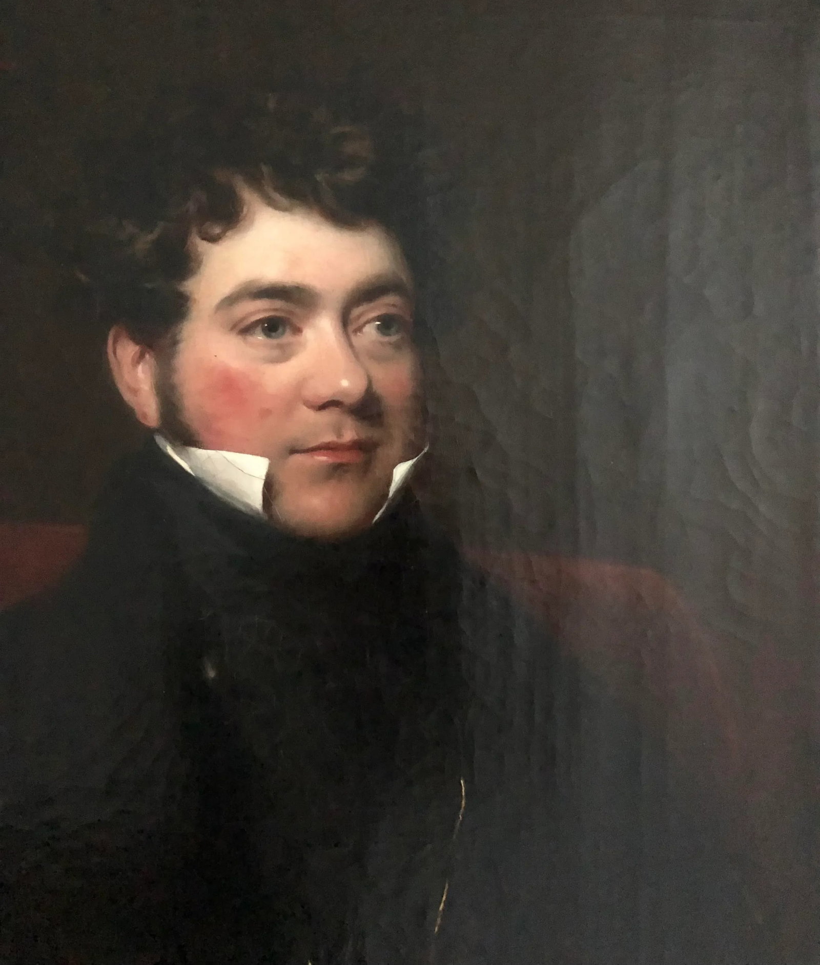Early 19th Century Pair of Lady & Gentleman Portrait Paintings Attributed to Sir William Beechey 175 - 4