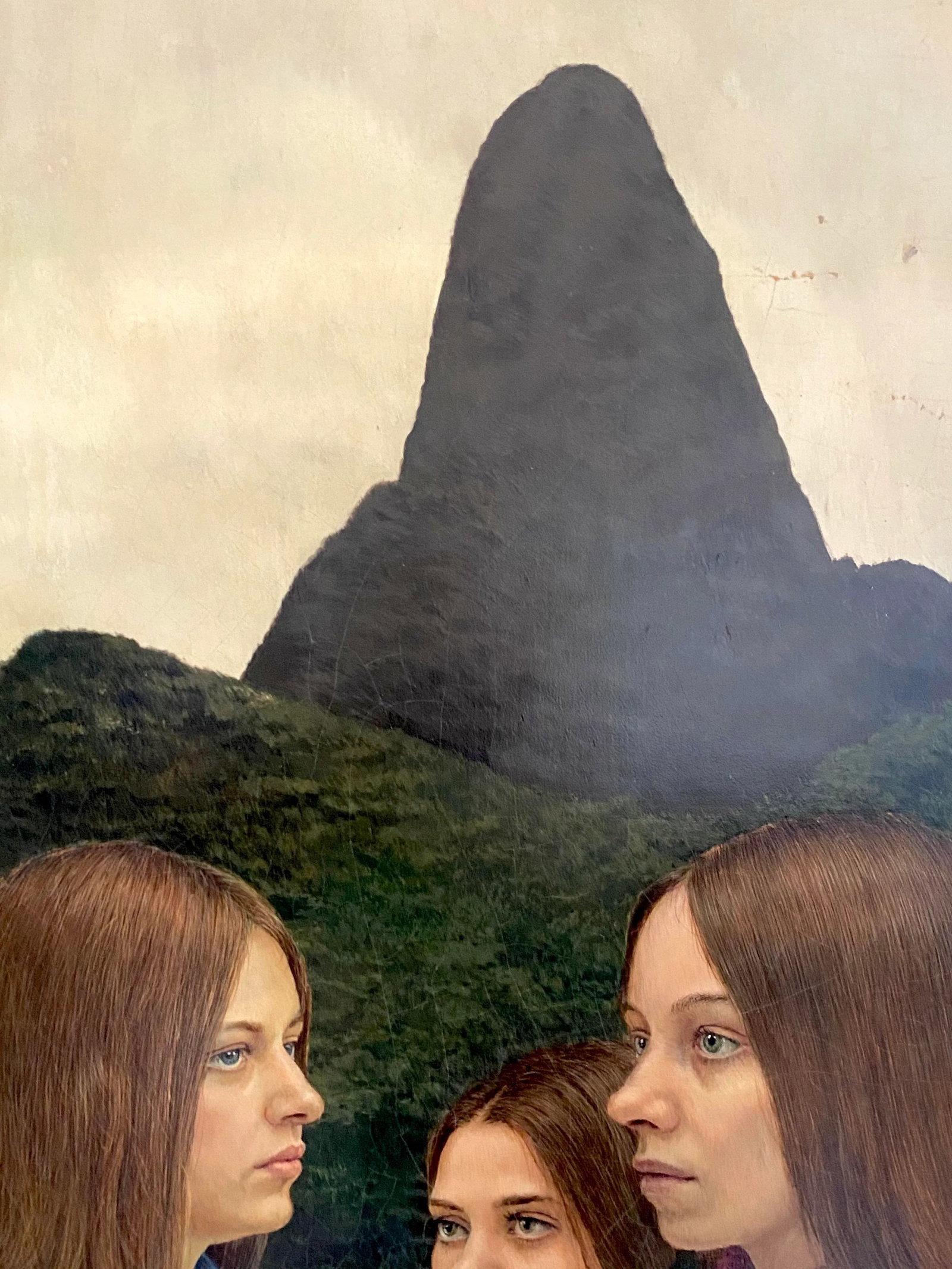 Harold Edmonds - Three Virgins, Signed (1973, Egg Tempera on Masonite)/John Currin - 5