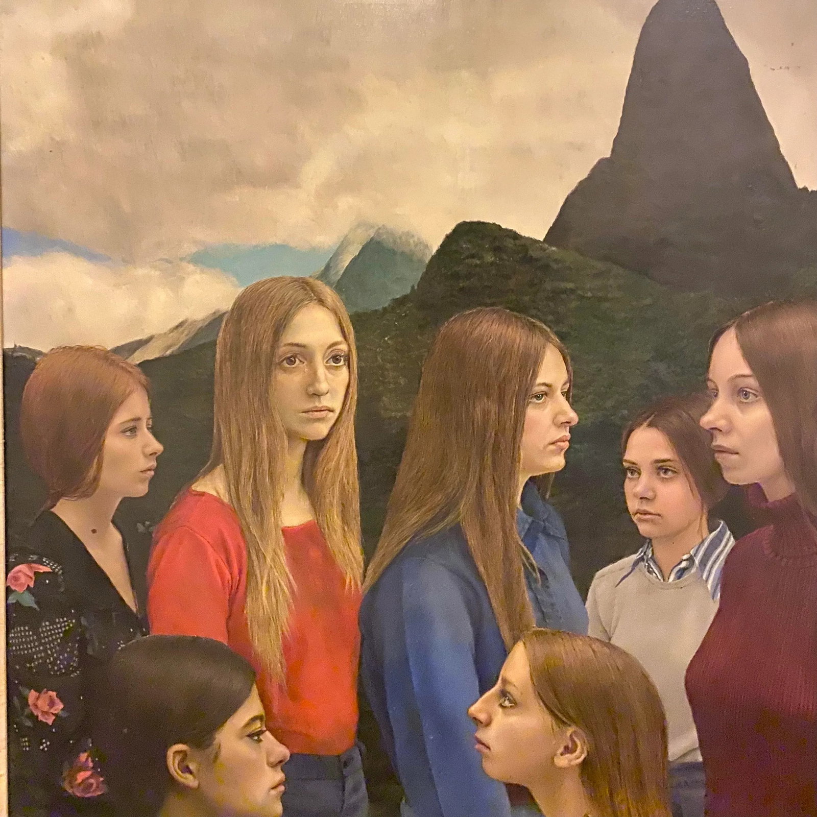 Harold Edmonds - Three Virgins, Signed (1973, Egg Tempera on Masonite)/John Currin - 6