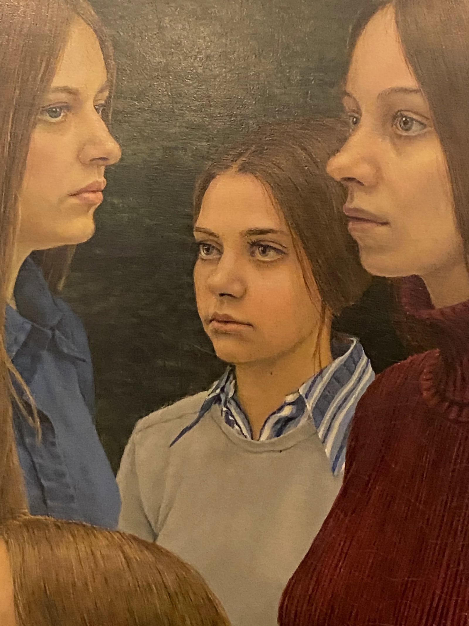 Harold Edmonds - Three Virgins, Signed (1973, Egg Tempera on Masonite)/John Currin - 7
