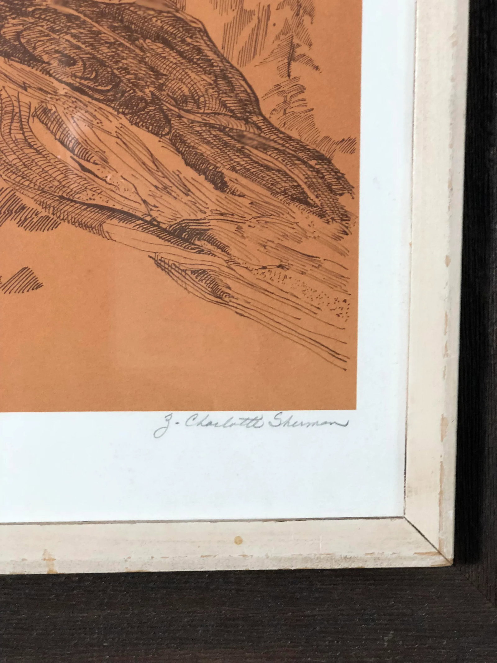 Midcentury Owl Lithograph by Z. Charlotte Sherman - 7