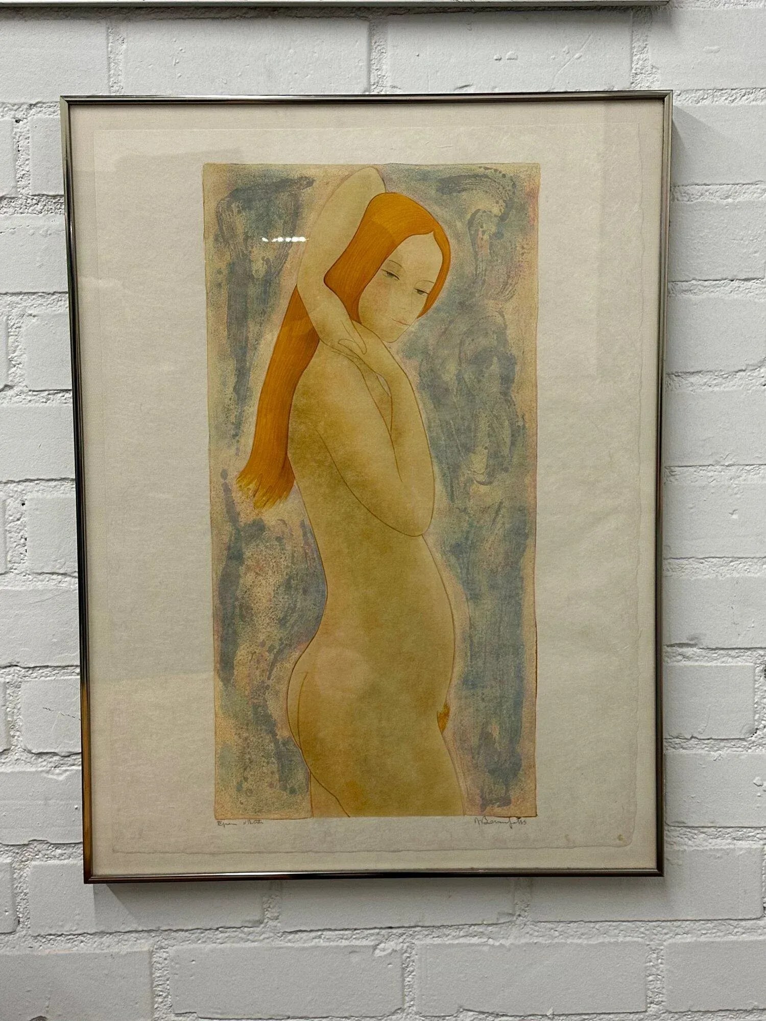 1970s Modern Nude Signed Lithograph - 5