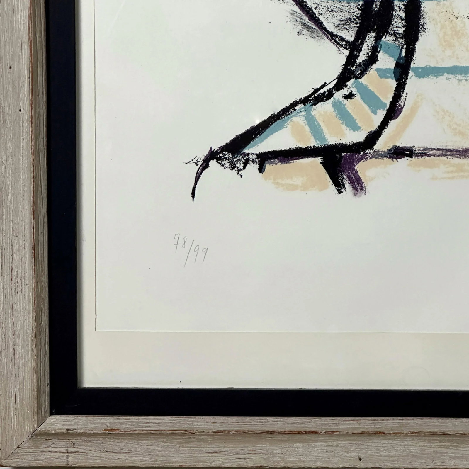 Jurgen Messensee (Austrian, B. 1936) - 'Infantin' Color Lithograph, Signed (1972, Framed) - 3
