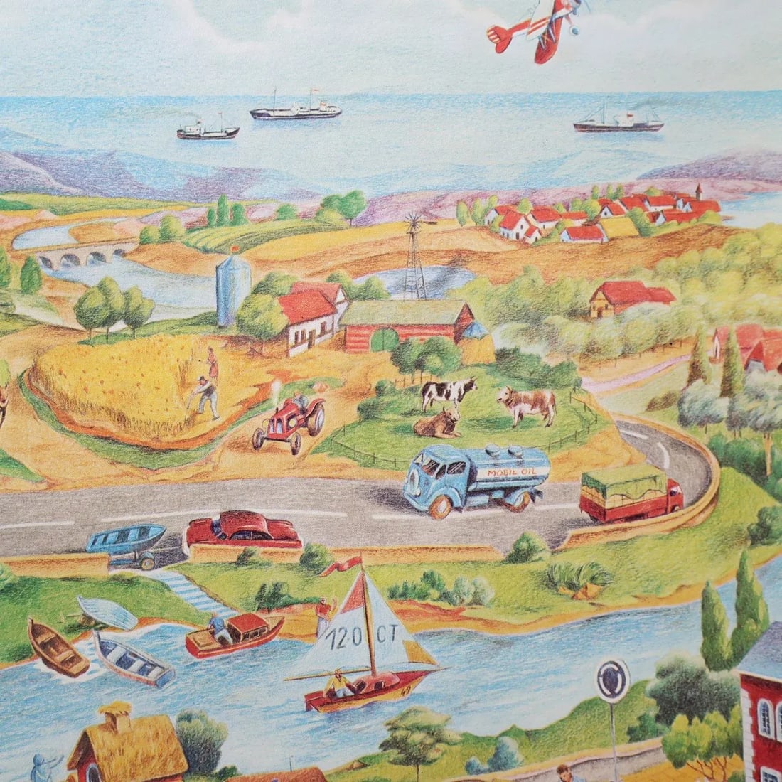 Vintage Fiorucci "Fioruccino" Illustrated Poster 1979 - 3