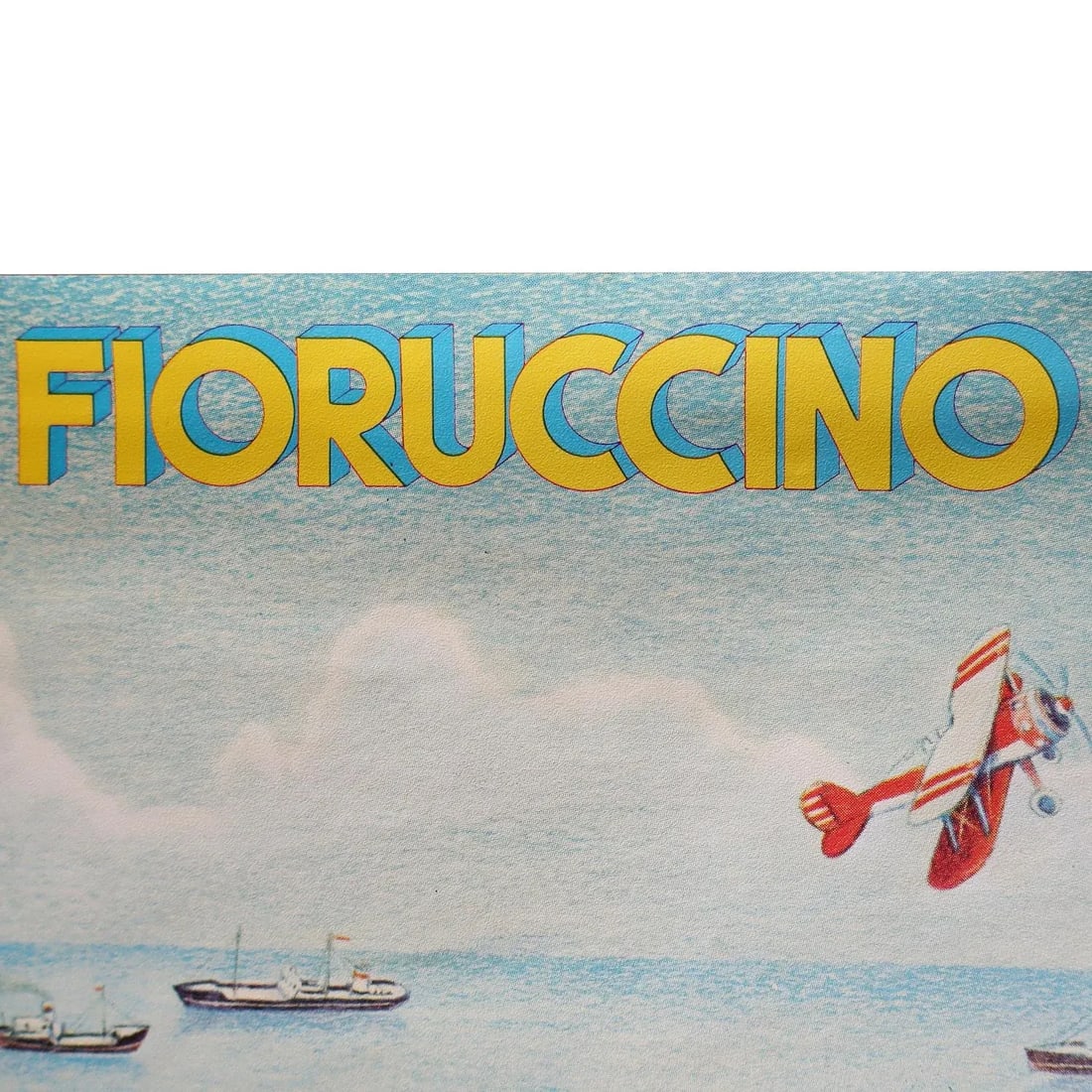 Vintage Fiorucci "Fioruccino" Illustrated Poster 1979 - 5