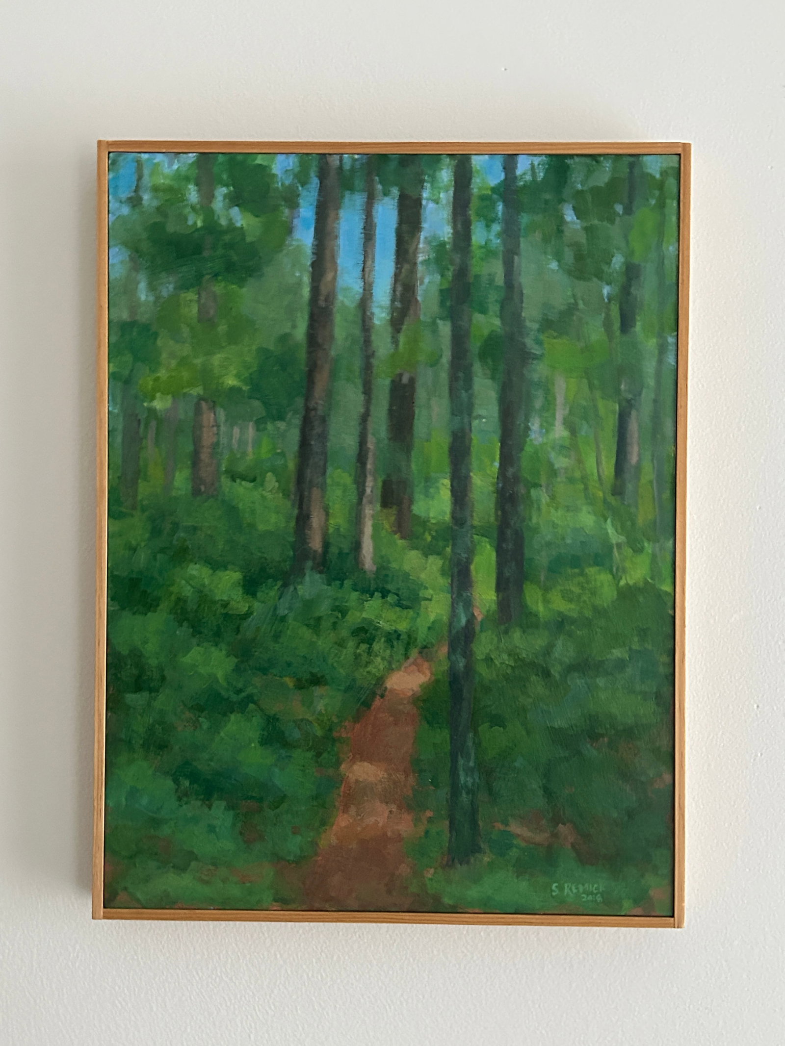 "Back Yard Path", Contemporary Painting by Stephen Remick - 10
