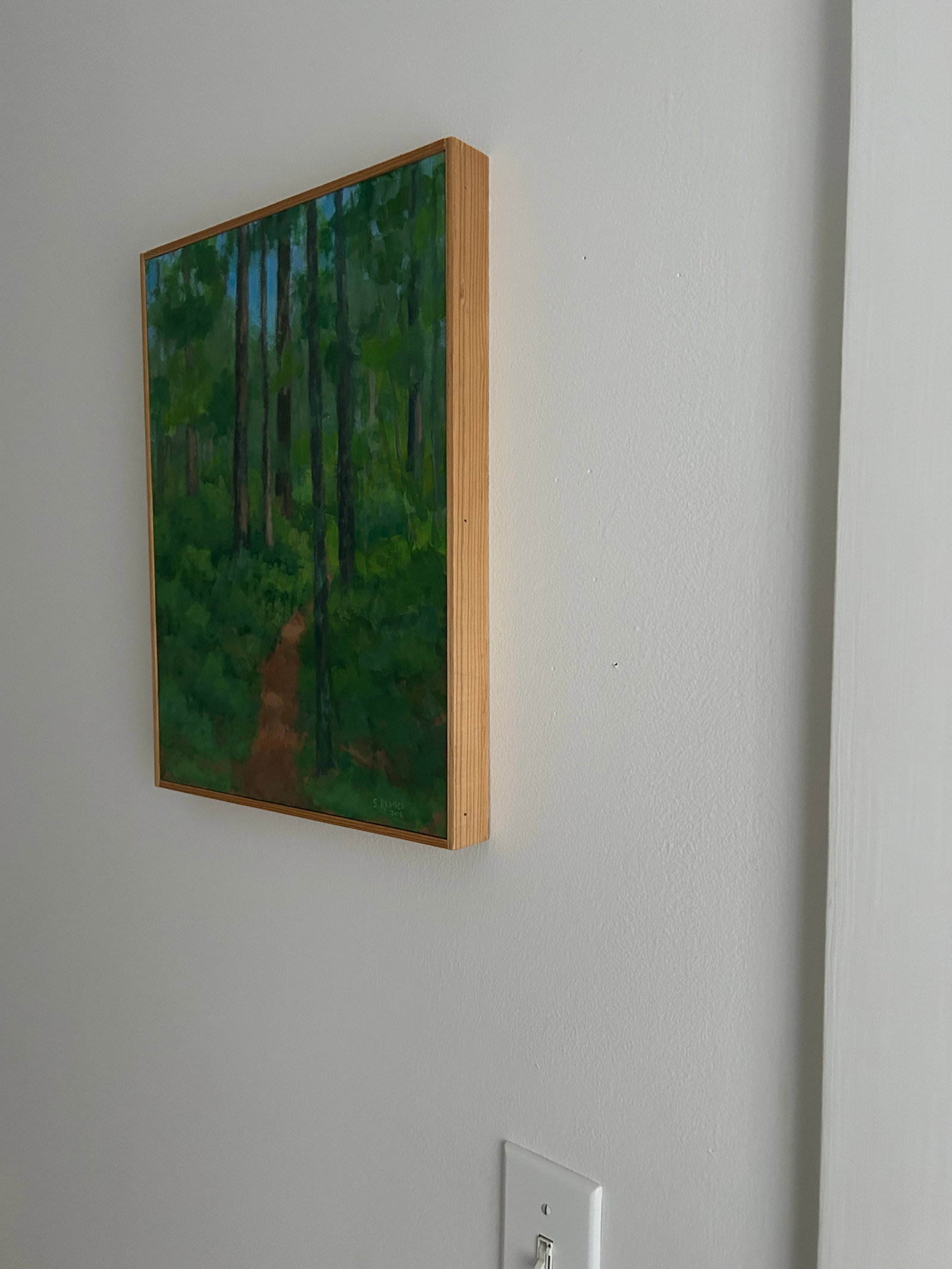 "Back Yard Path", Contemporary Painting by Stephen Remick - 11