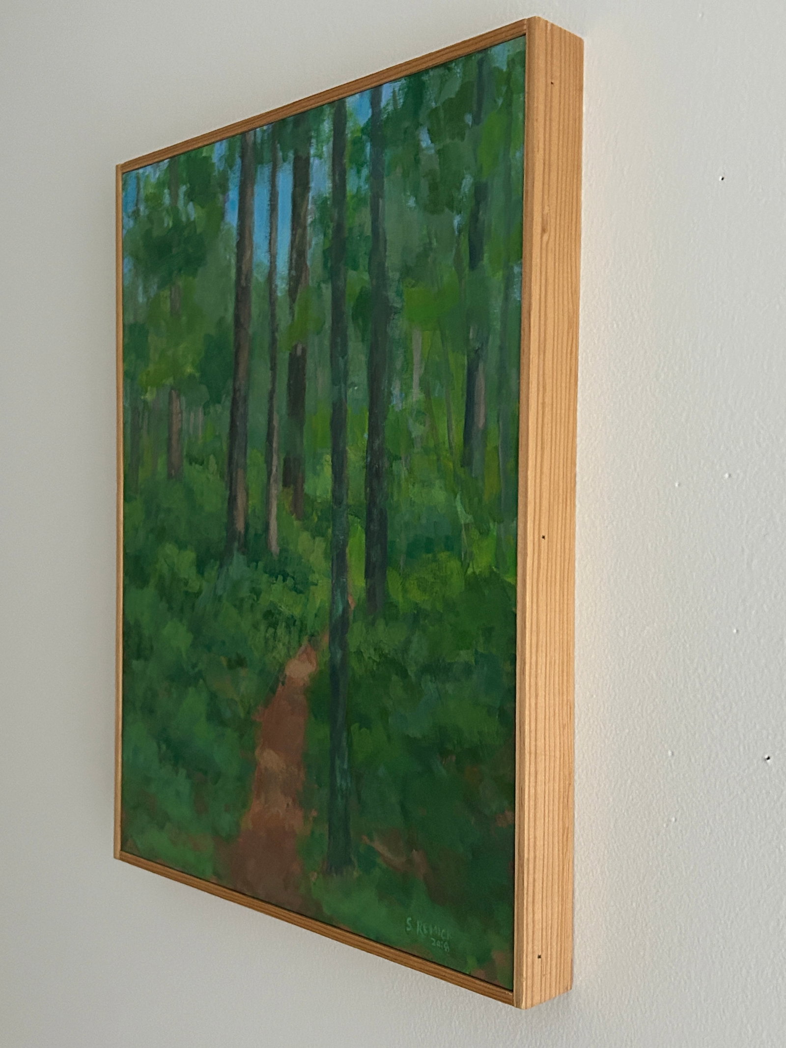 "Back Yard Path", Contemporary Painting by Stephen Remick - 12