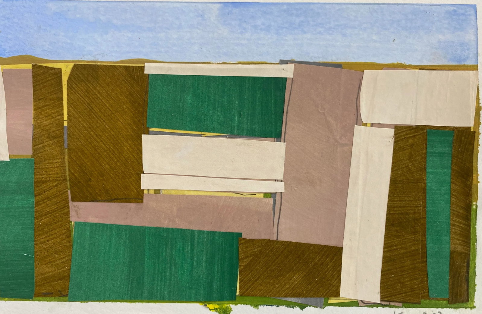 Lake Series, Maquette Landscape Original Painting by Bryan Young - 4