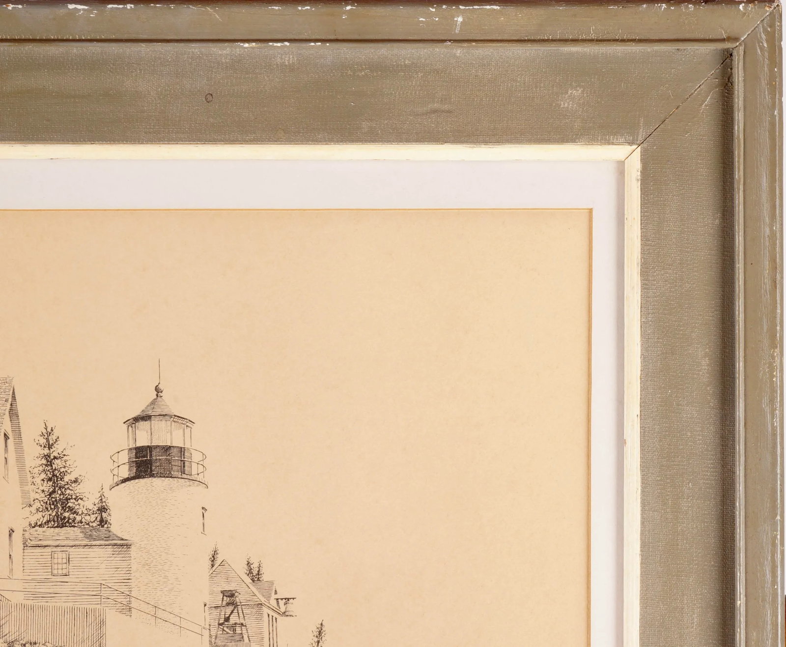 1970s Light House by the Sea by Peter Bugda Signed Numbered 174/200 - 5