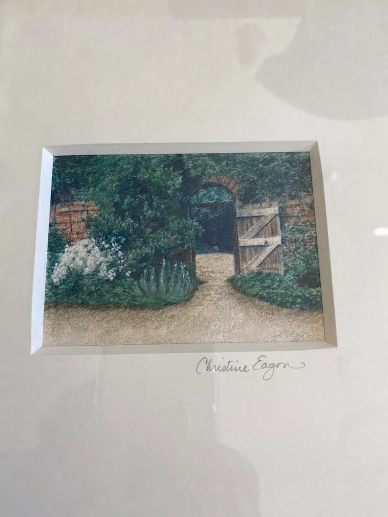 Early 21st Century Signed Polaroid Transfers, Set of 4, Landscape Garden Scenes - 4