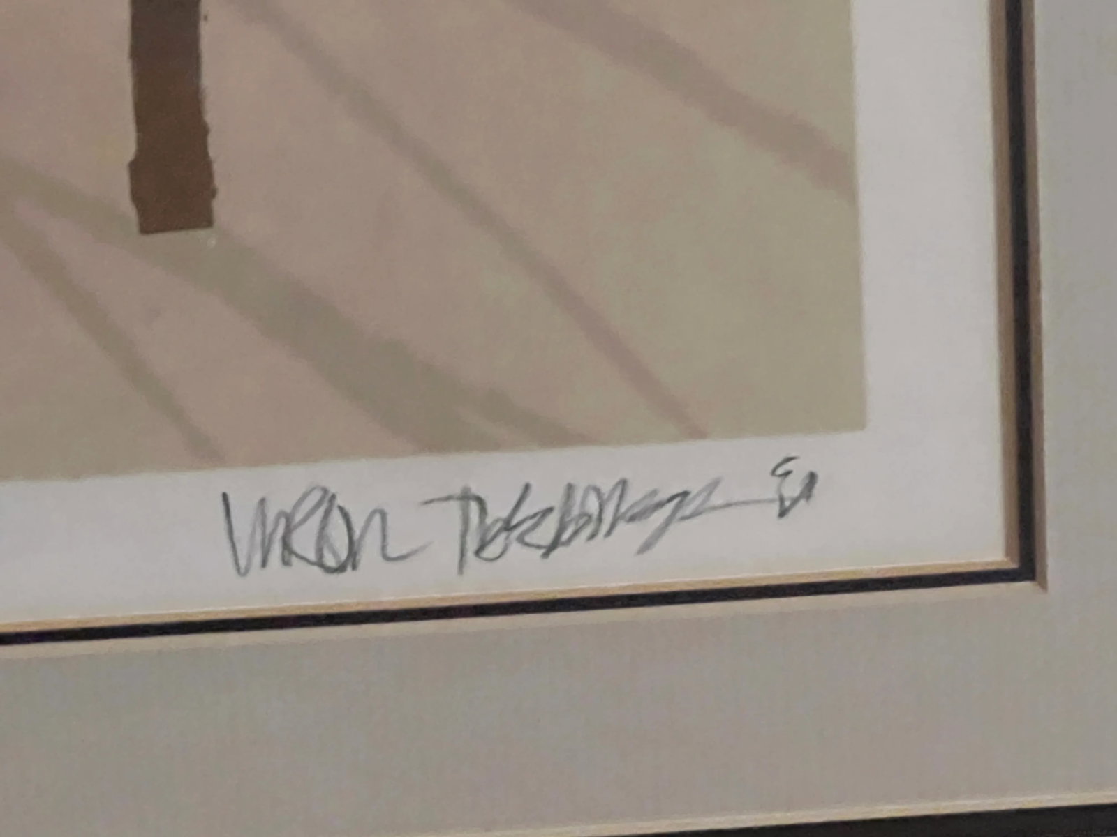 Vintage Artwork by Virgil Thrasher "Moon Cast" Seriograph Signed #35/375 - 7