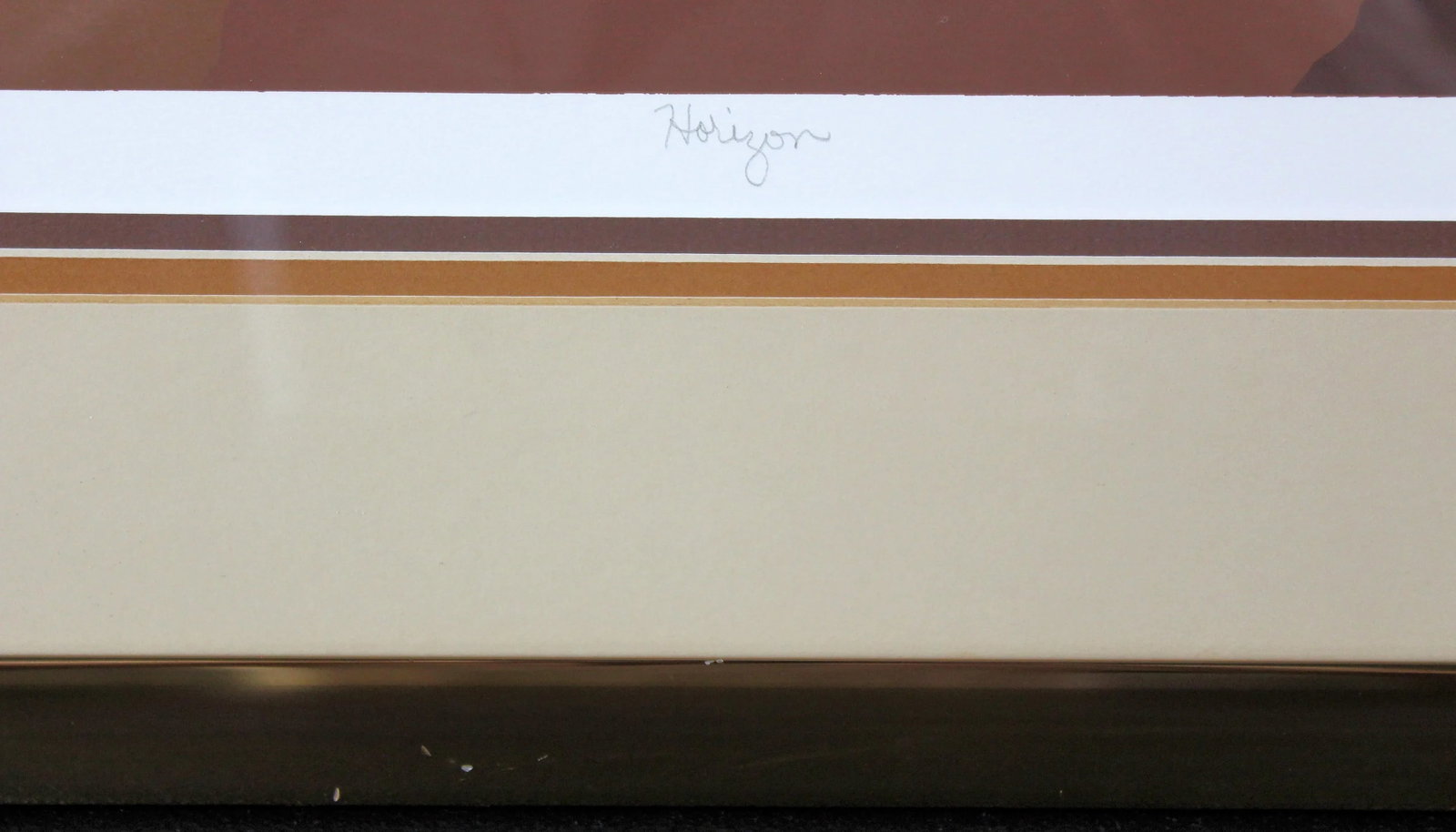 Horizon by Robert Wilson Signed, Numbered, Framed Serigraph - 5