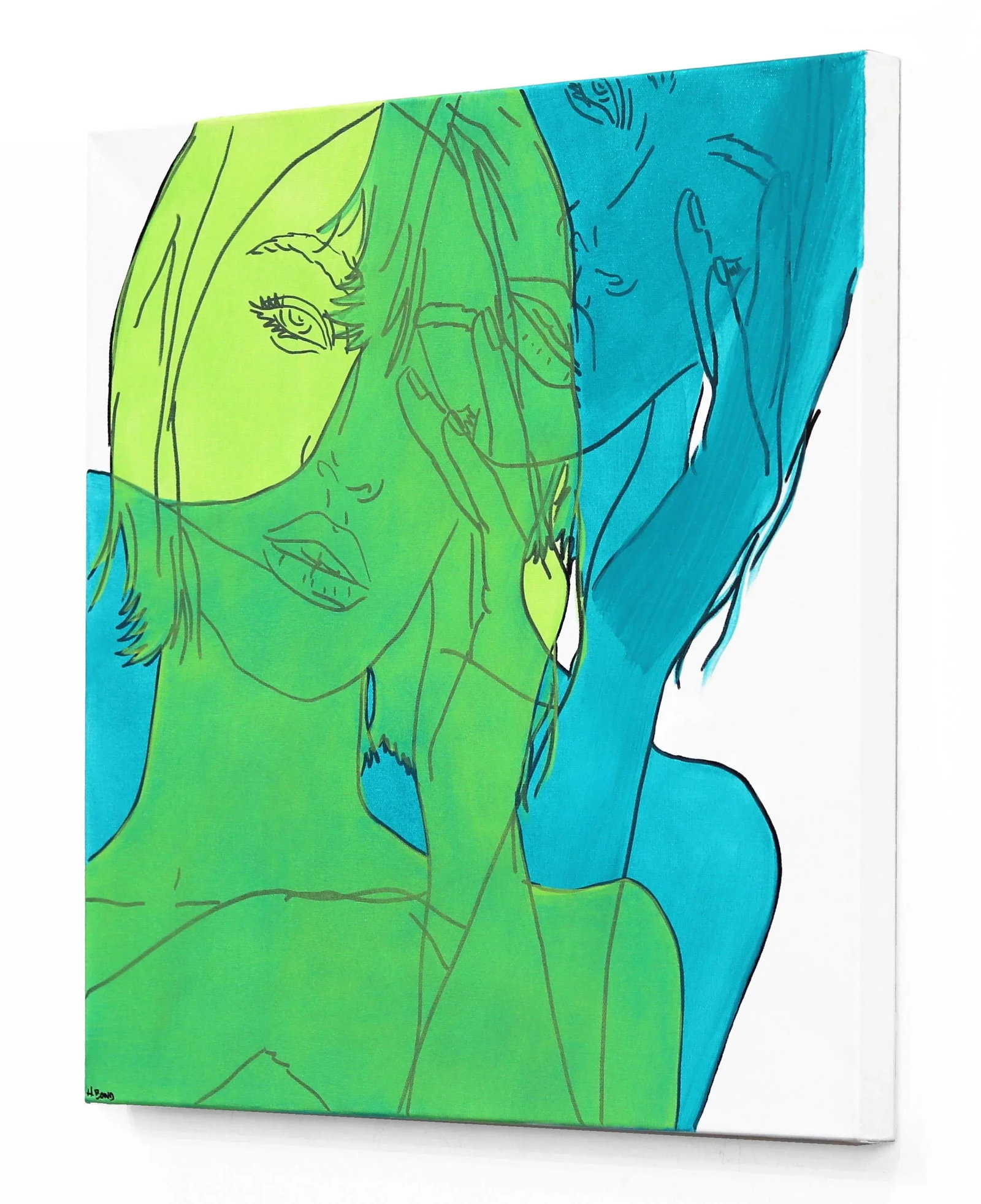 "Untitled (Spring I)" Original Artwork by Hilary Bond - 7