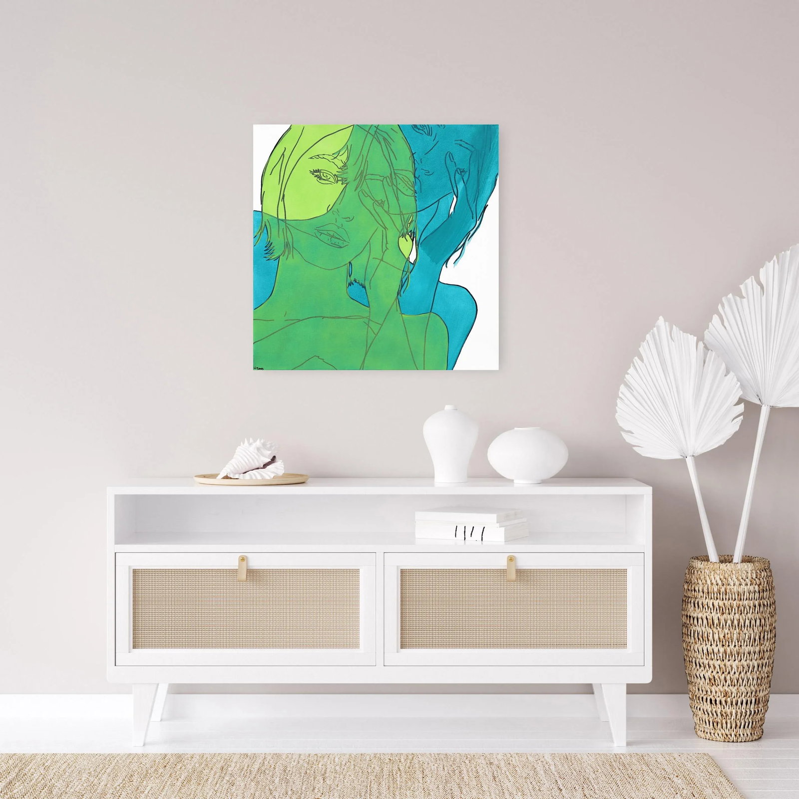 "Untitled (Spring I)" Original Artwork by Hilary Bond - 8