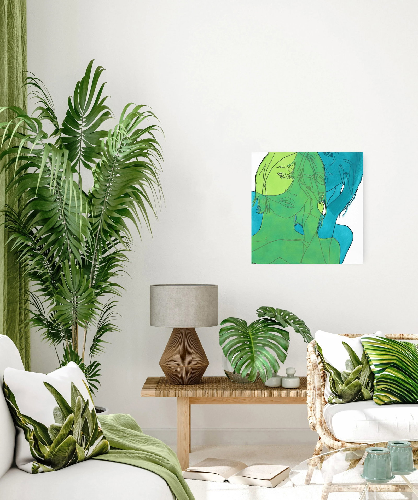 "Untitled (Spring I)" Original Artwork by Hilary Bond - 9