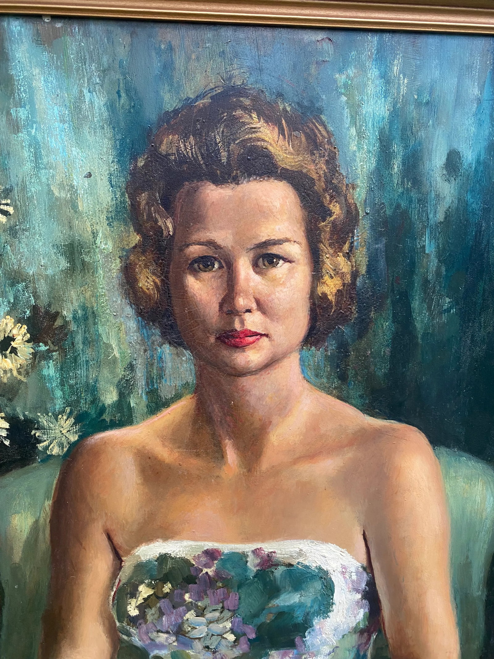Oil Portrait Painting of Young Lady - 2