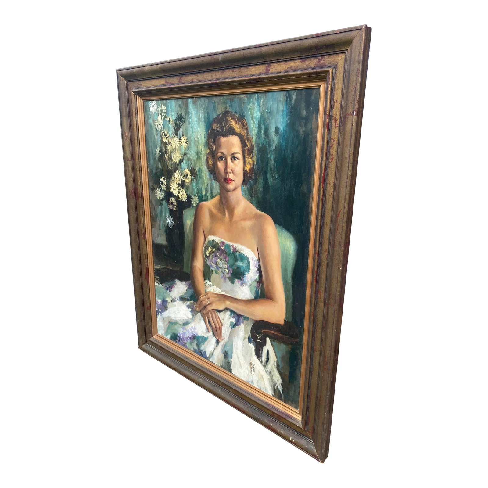 Oil Portrait Painting of Young Lady - 6