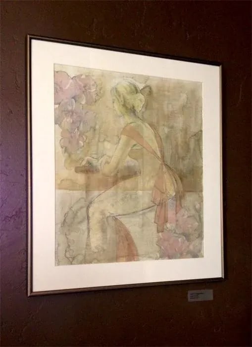 Original Mixed Media Painting Just a Suggestion - 2