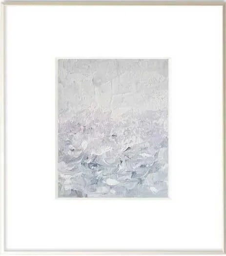 "Impressions in Grey" Original Impressionist Landscape Abstract Art Painting - 4