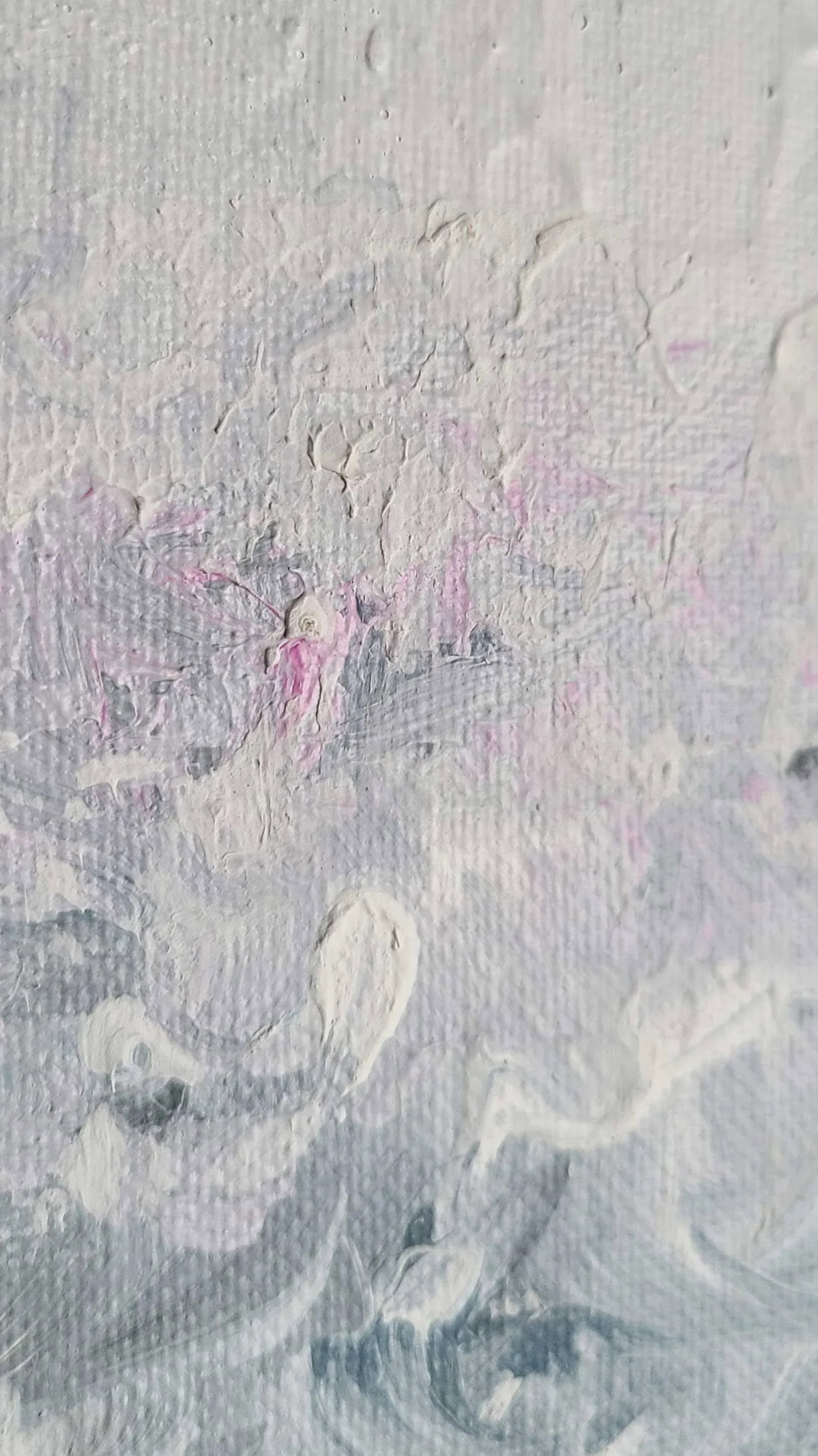 "Impressions in Grey" Original Impressionist Landscape Abstract Art Painting - 6