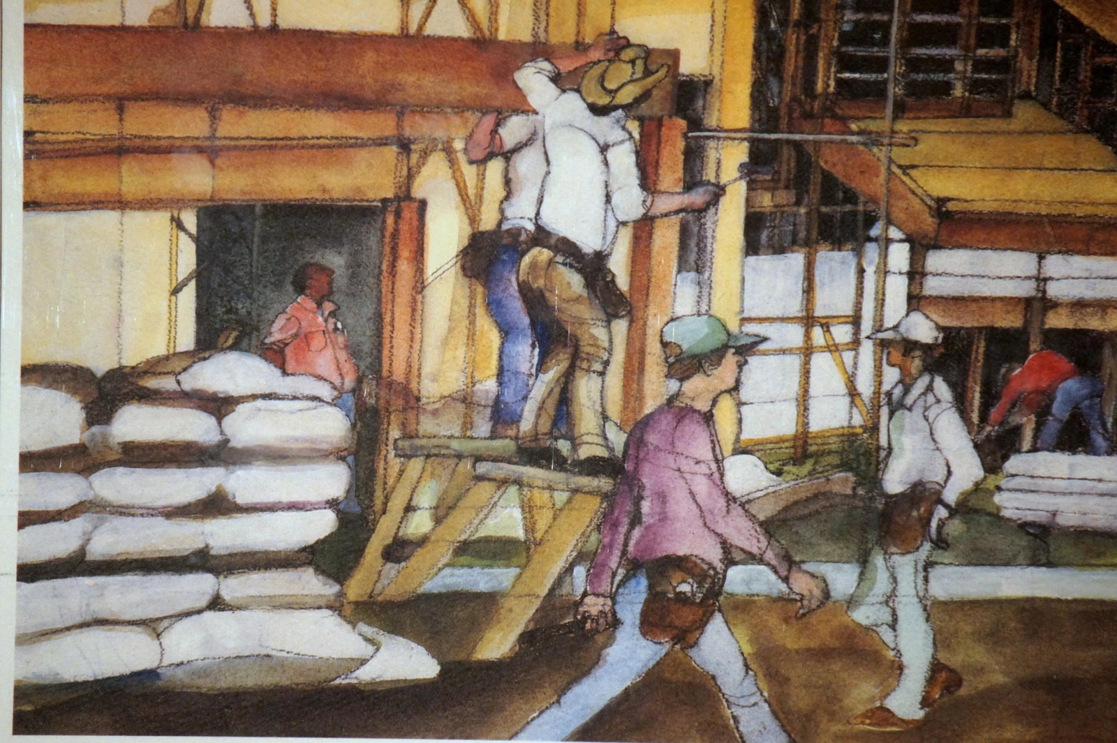 Franklin McMahon "Home Construction" Signed Art Print - 7