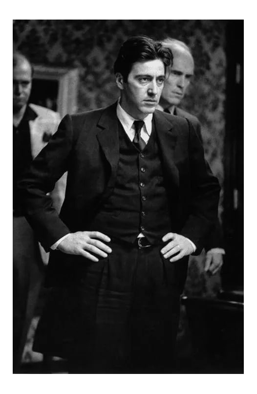 "The Godfather: Part Ii" Al Pacino and Robert Duvall 1974 (1 of 5)