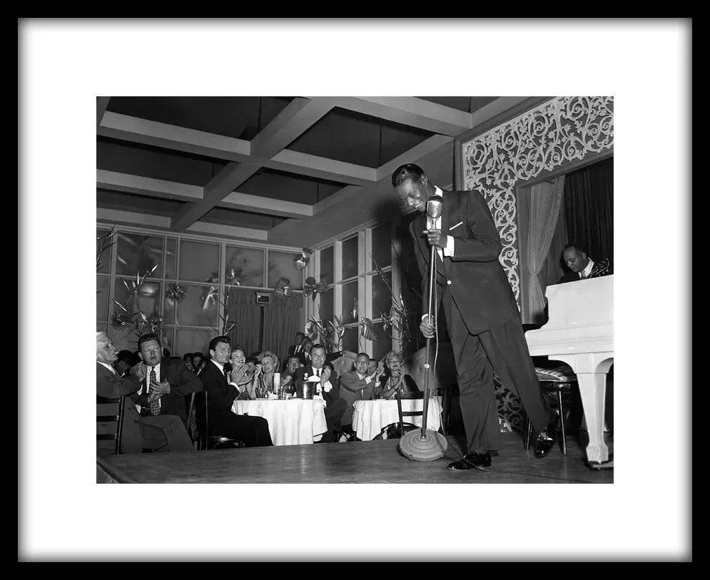 Nat 'King' Cole Performing at Ciro's 1954 - 2