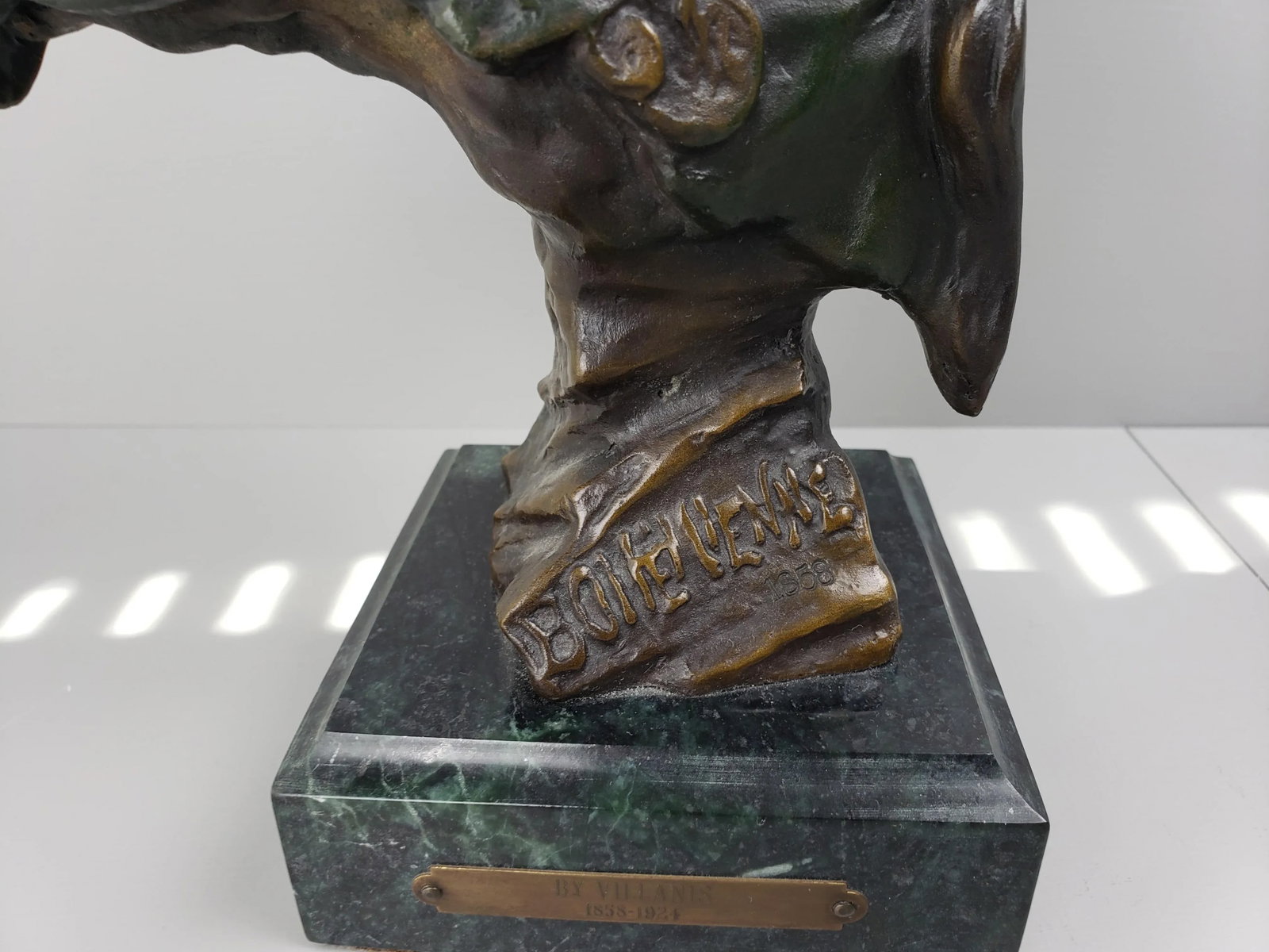 Emmanuel Villanis Bohemienne Bronze Sculpture - 2