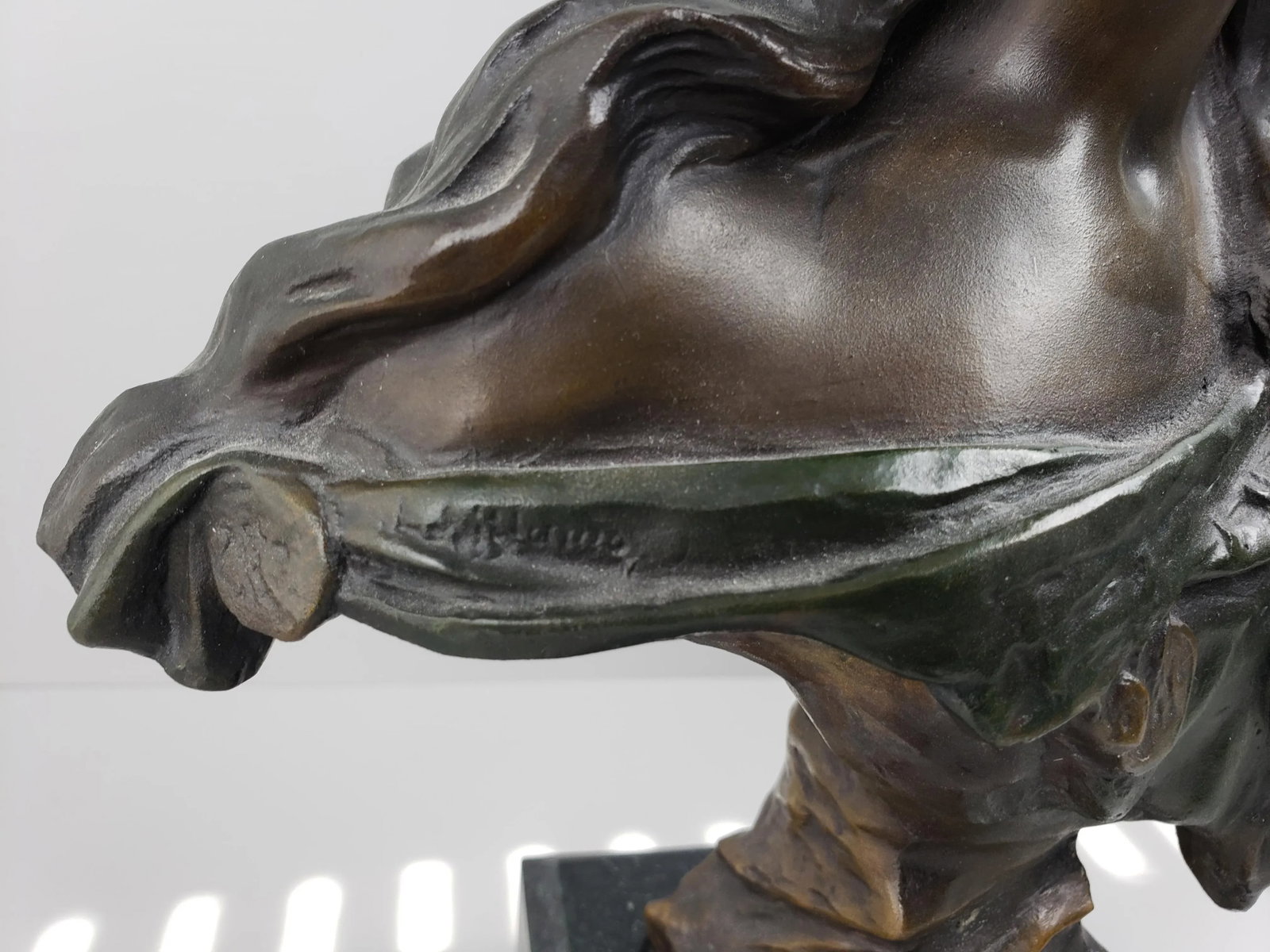 Emmanuel Villanis Bohemienne Bronze Sculpture - 5