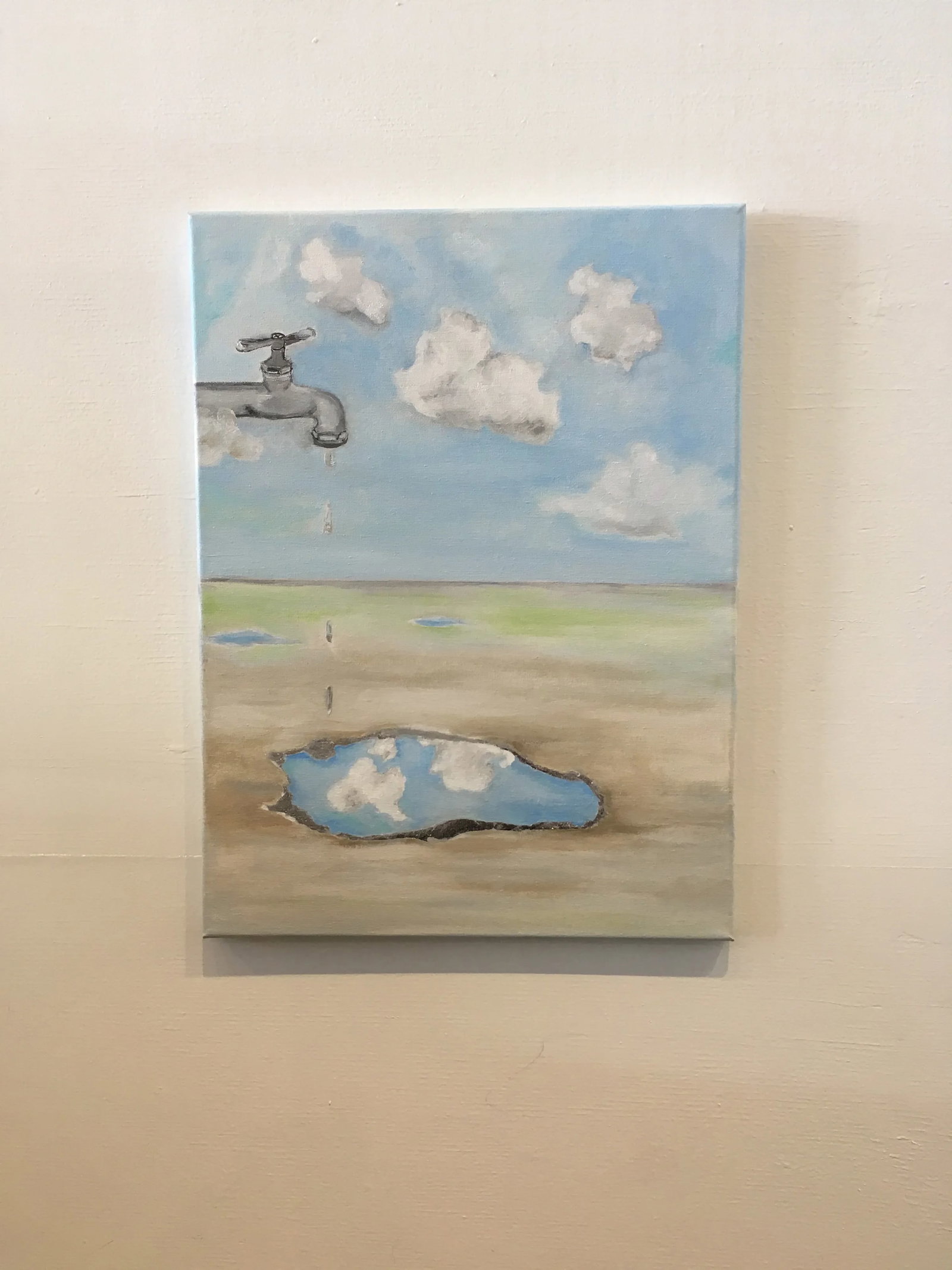"Dripping Truth" Painting - 2