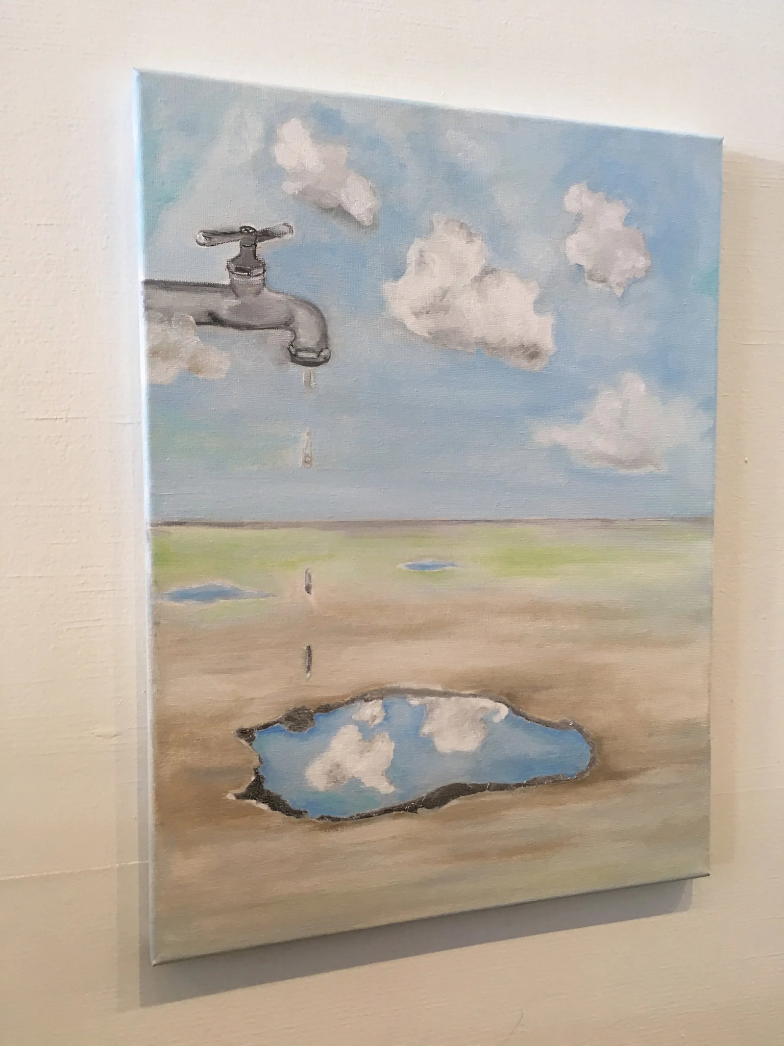 "Dripping Truth" Painting - 4