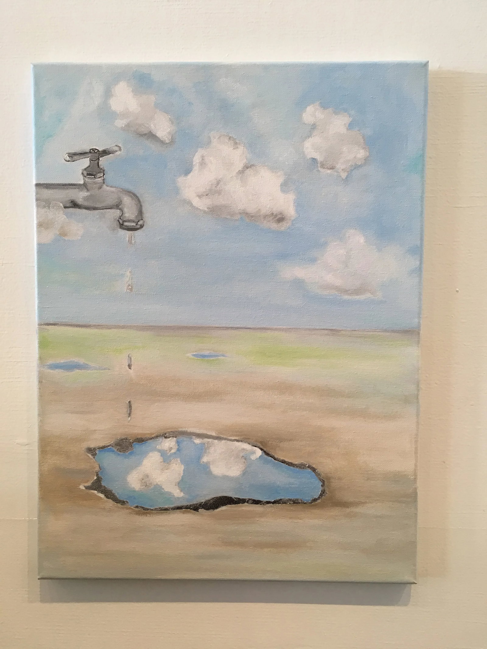 "Dripping Truth" Painting - 6