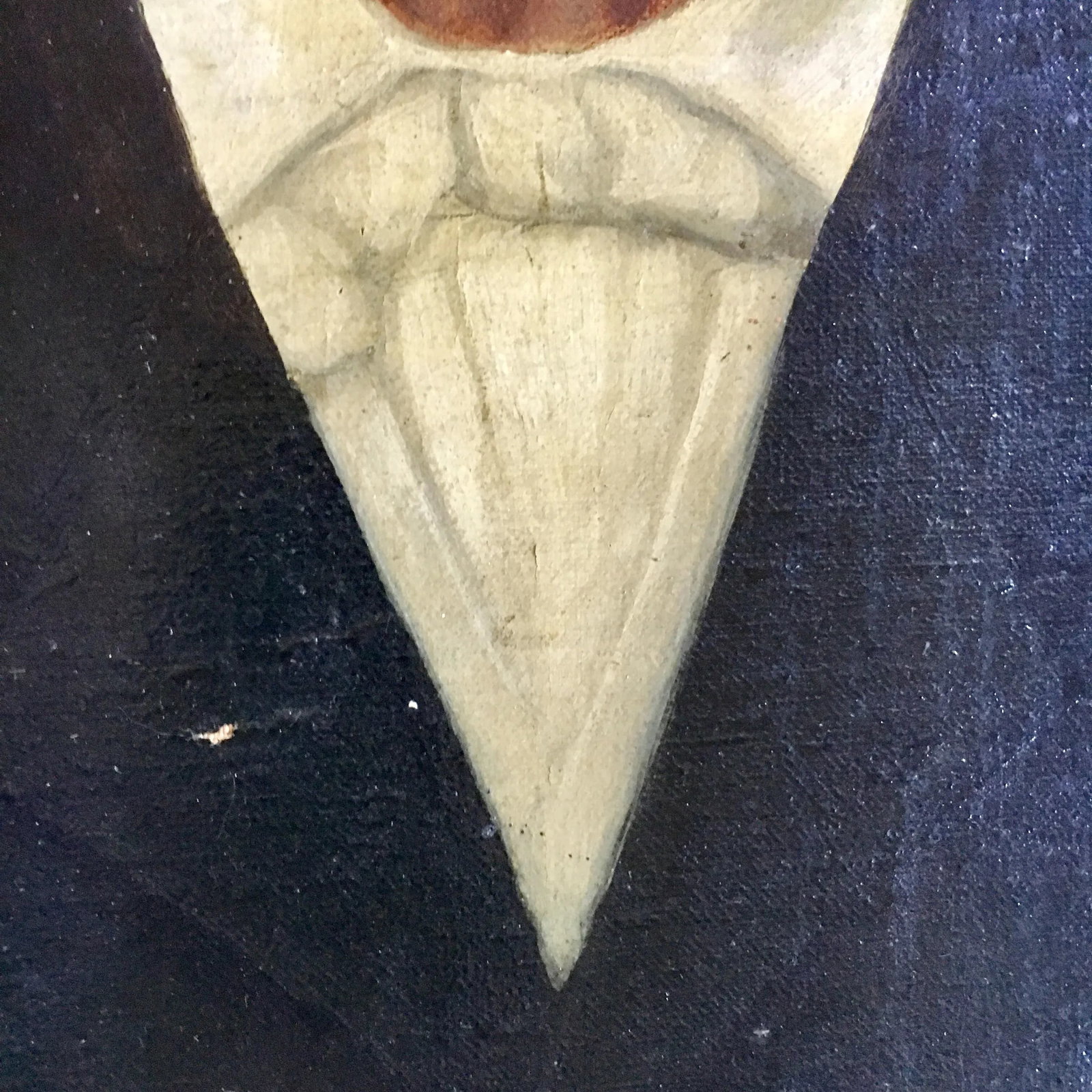 19th Century Antique Oil Portrait of a Gentleman - 4