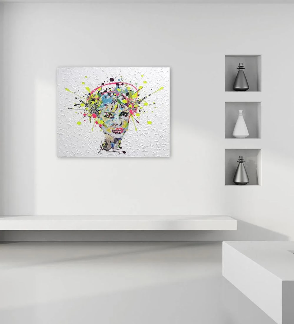 Alea Pinar Du Pre "Blondie" Original Painting - 10