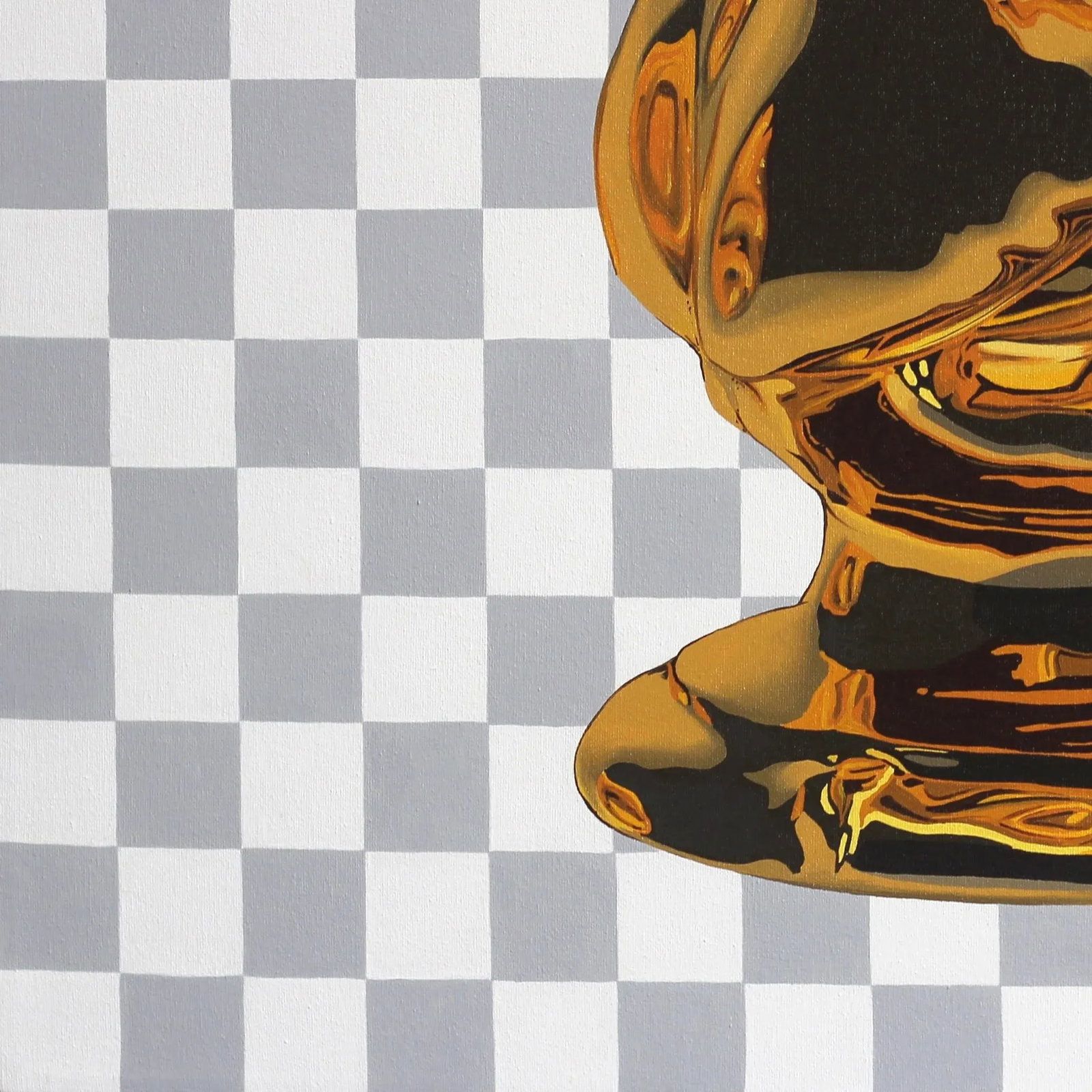 Hyperrealist Original Oil Painting on Canvas "Bust Female" Contemporary Photorealistic Original Artw - 4