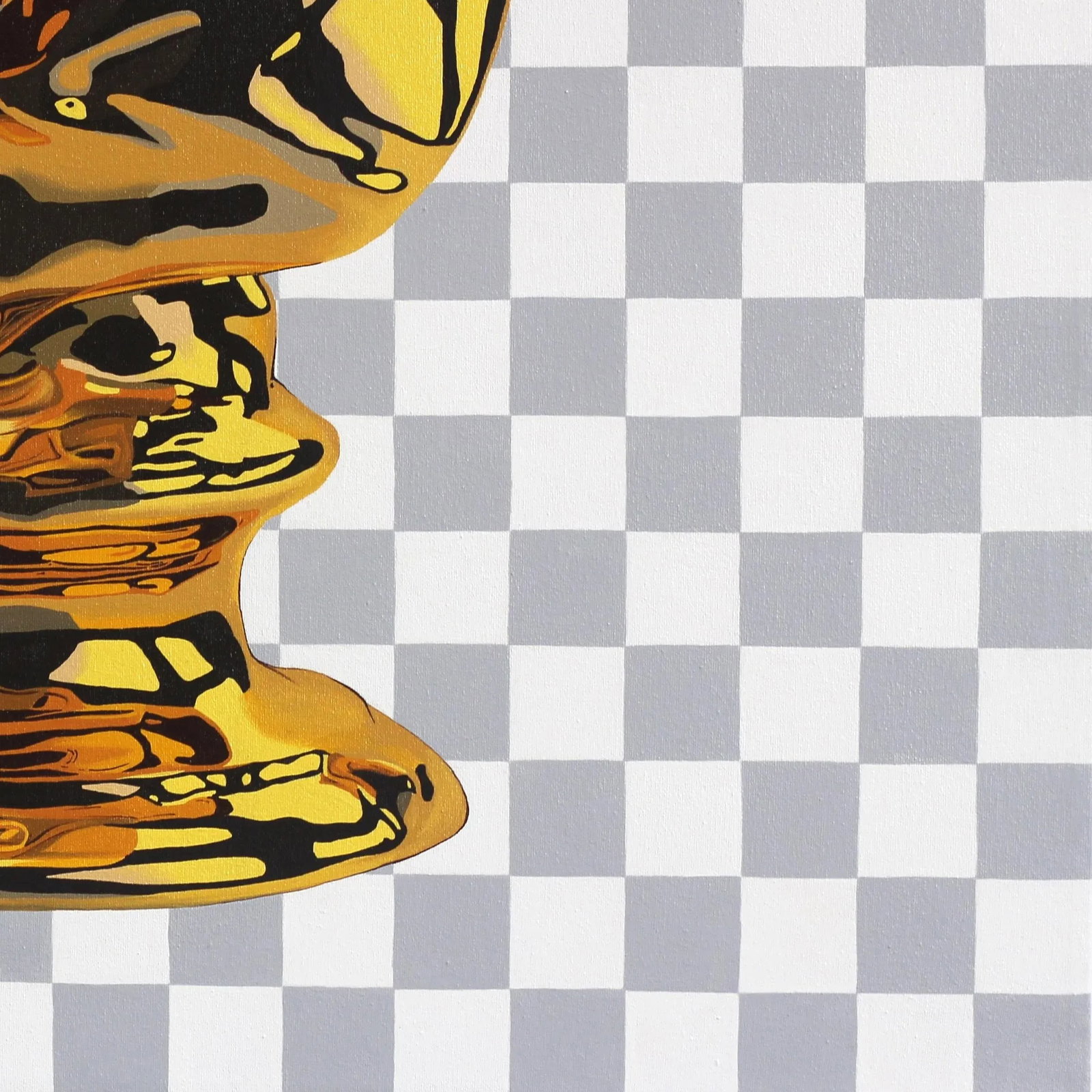 Hyperrealist Original Oil Painting on Canvas "Bust Female" Contemporary Photorealistic Original Artw - 5