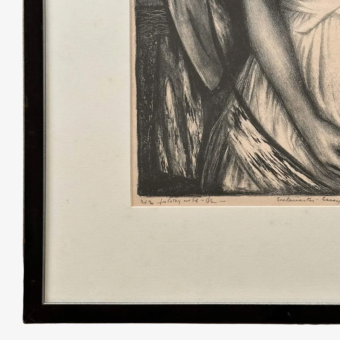 Benton Murdoch Spruance (American, 1904-1967) - 'Ecclesiastes - Expressionist 'Essay 2' Figurative S - 4