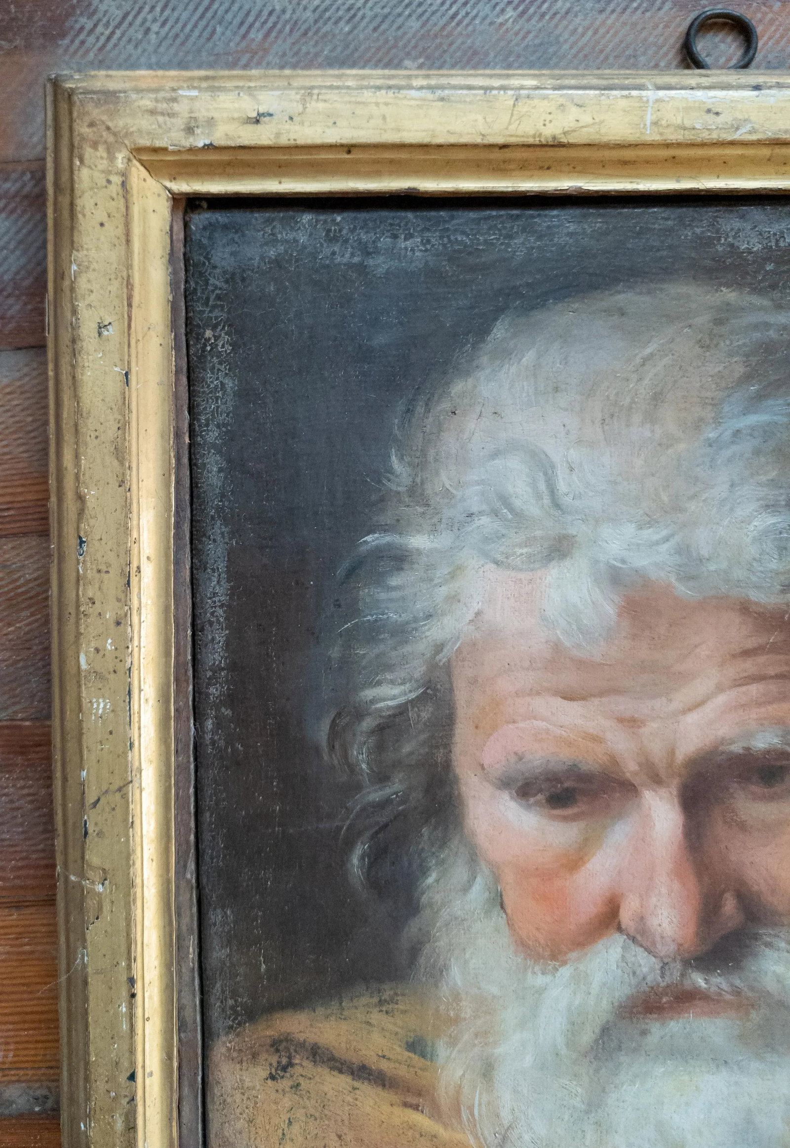 18th Century Italian Old Master Portrait Painting of an Old Man With Beard - 3