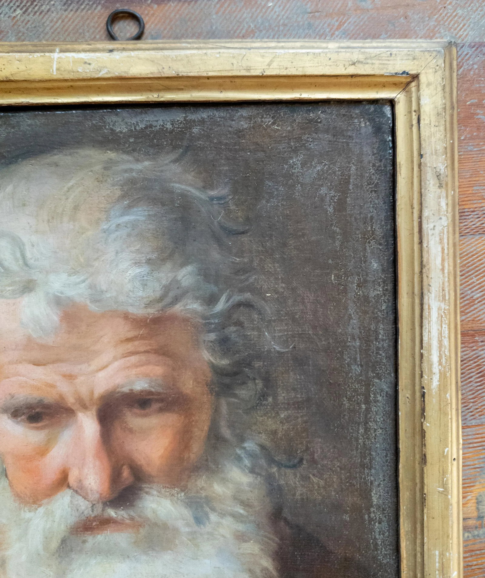 18th Century Italian Old Master Portrait Painting of an Old Man With Beard - 4
