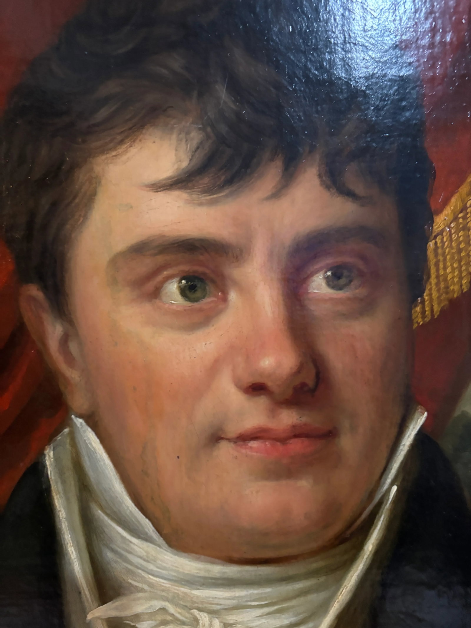 Circa 1810 Painting, Portrait of a Gentleman, Framed - 4