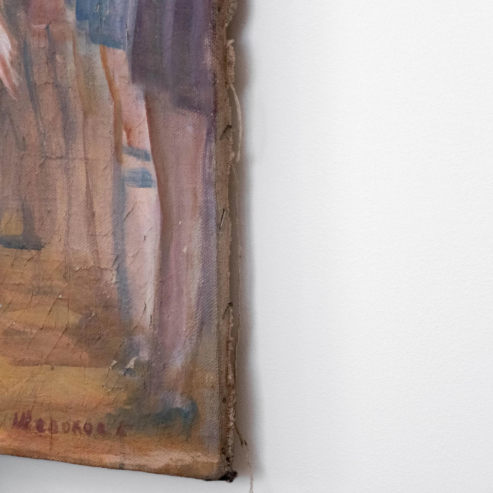 Mid-20th Century Original Untitled Oil on Canvas of a Choir Scene, by Artist Boris Anatolievich Shol - 9