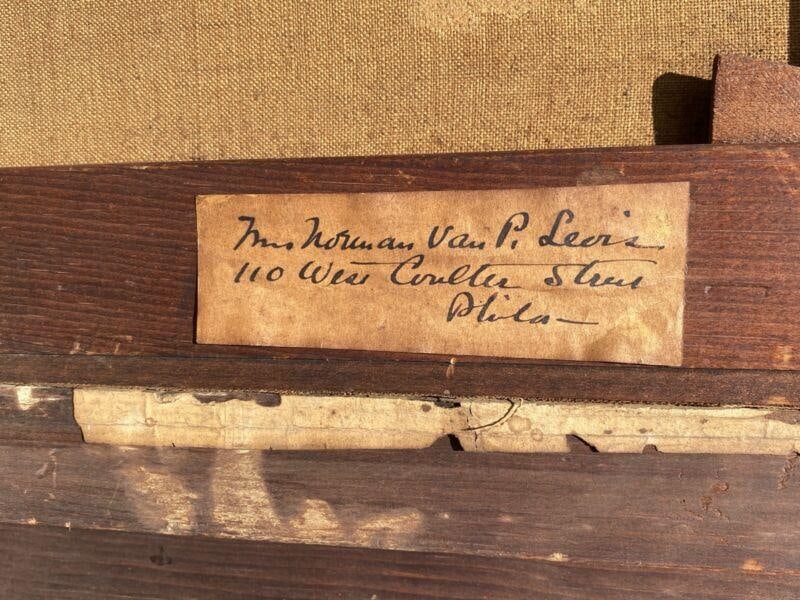 Antique Oil Painting Portrait of 17thC Gentleman, Gold Leaf Gilt Frame, Signed - 9