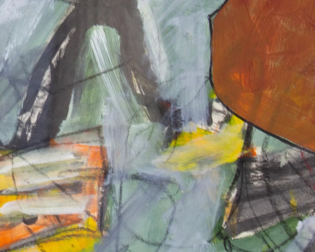 Abstract Mixed Media Painting by James L. Bruch - 4