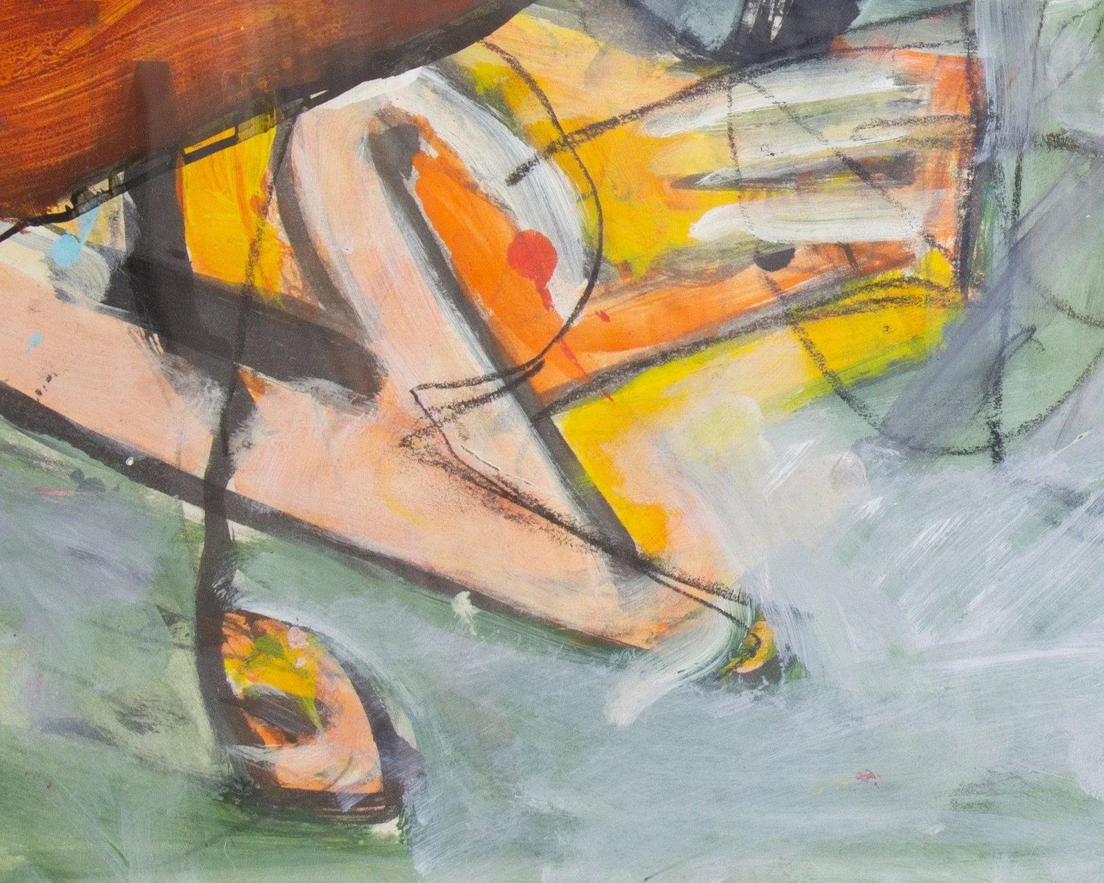 Abstract Mixed Media Painting by James L. Bruch - 5