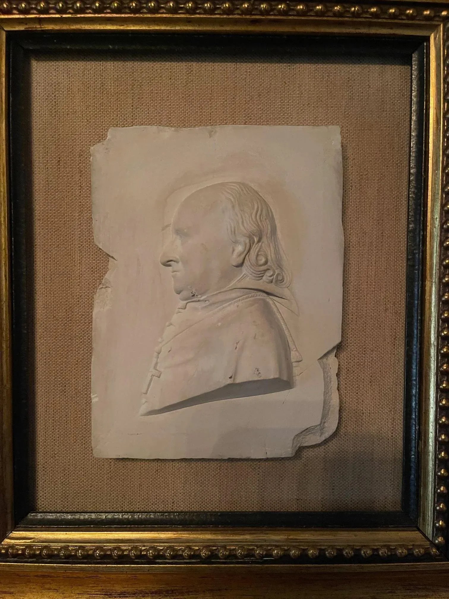 Framed 19th Century Italian Grand Tour Intaglio of a Gentleman, 19th Century - 3