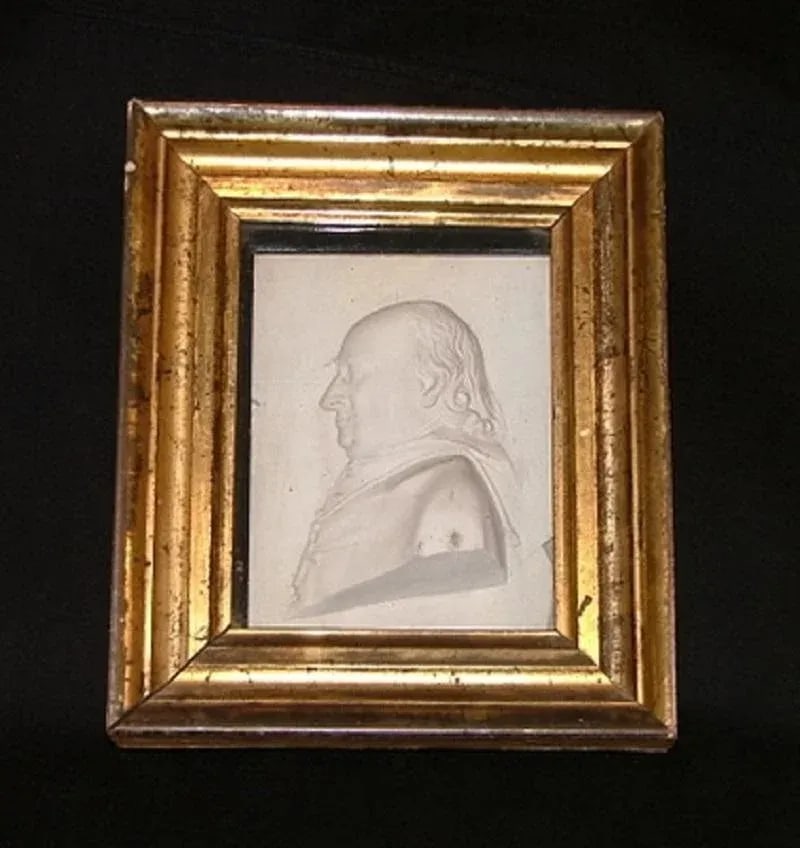 Framed 19th Century Italian Grand Tour Intaglio of a Gentleman, 19th Century - 6